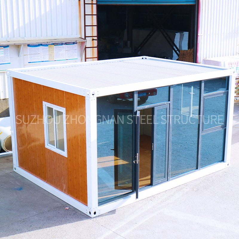 Wind Resistant 20FT Modular Prefabricated Mobile House Container Restaurant Price