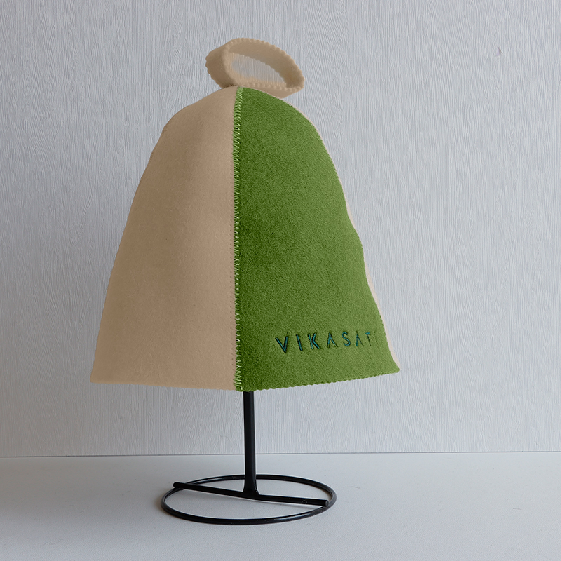 Felt Sauna Hats Wool Felt Embroidered Sauna Hats