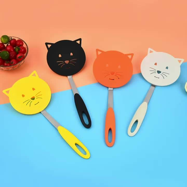 Plastic Cat Shape Special Cute Home Cat Nylon Kitchen Cooking Utensil