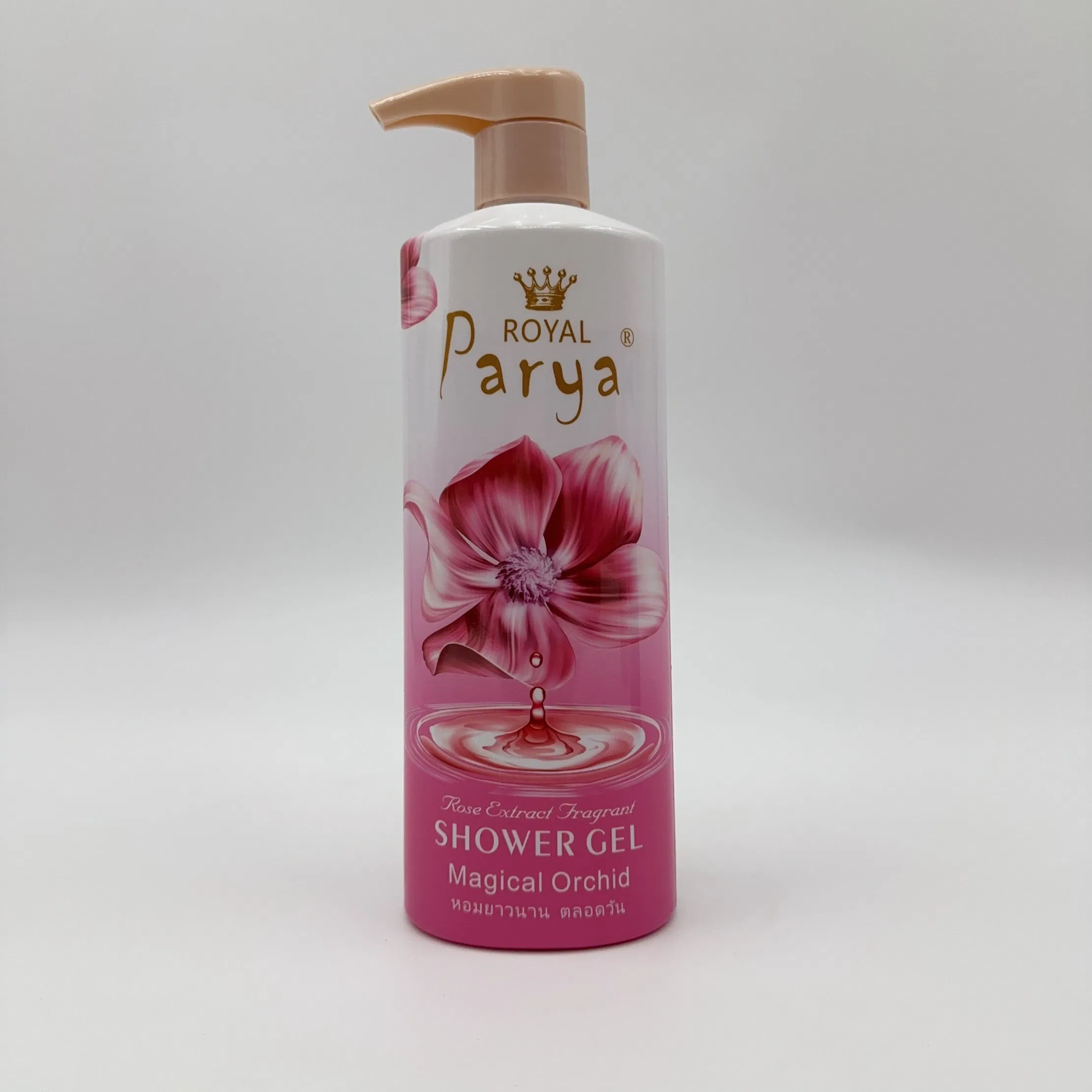 Wholesale 500ml Organic Flower Shower Gel for Oil Control, Whitening and Exfoliation with Long-Lasting Fragrance