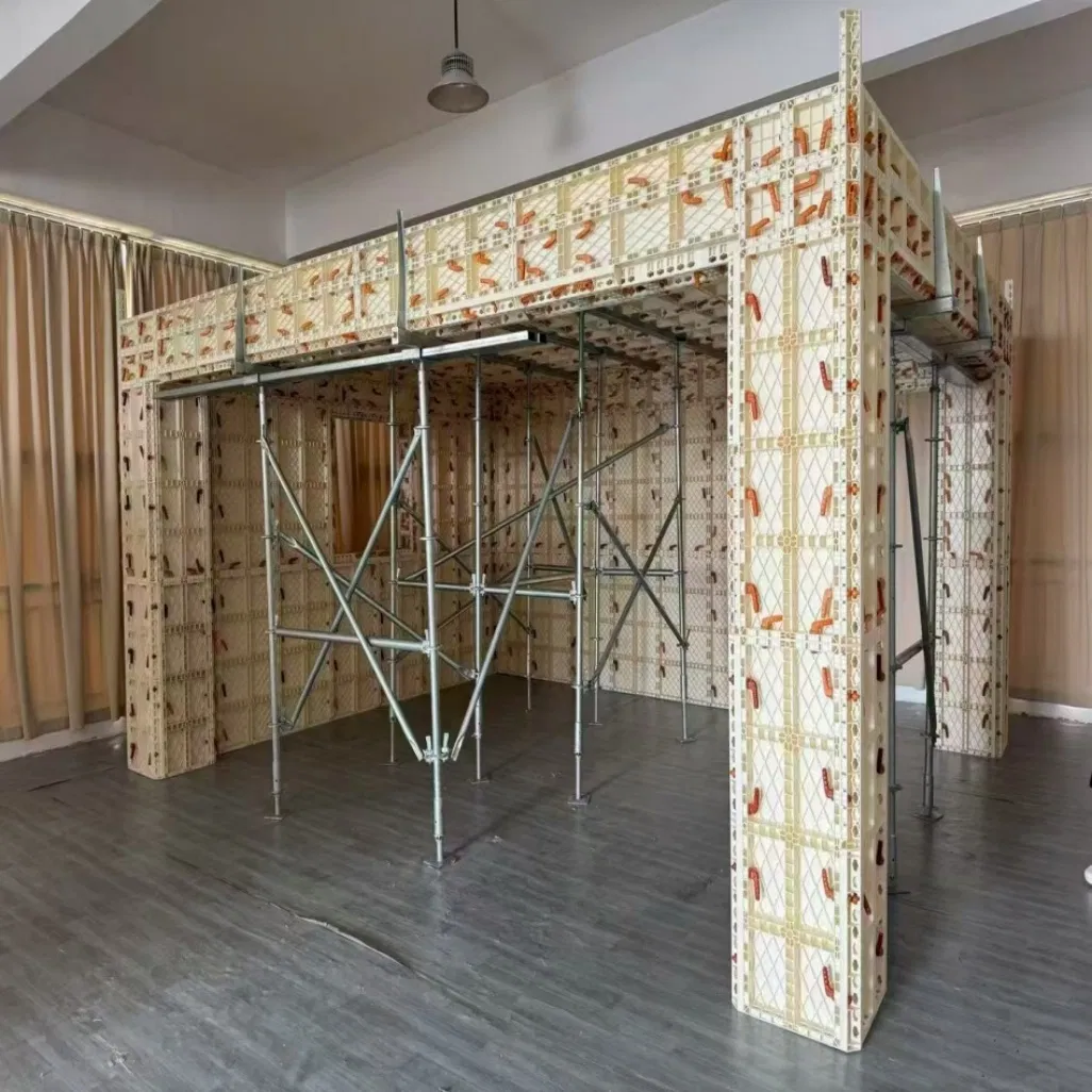 The Plastic Templates Used for The Beam & Wall & Pillar