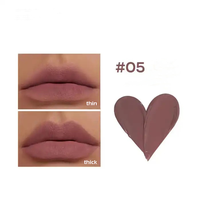 Love Heart Lipgloss Mist Velvet Matte Lip Glaze Lip Mud Liquid Lipstick Makeup