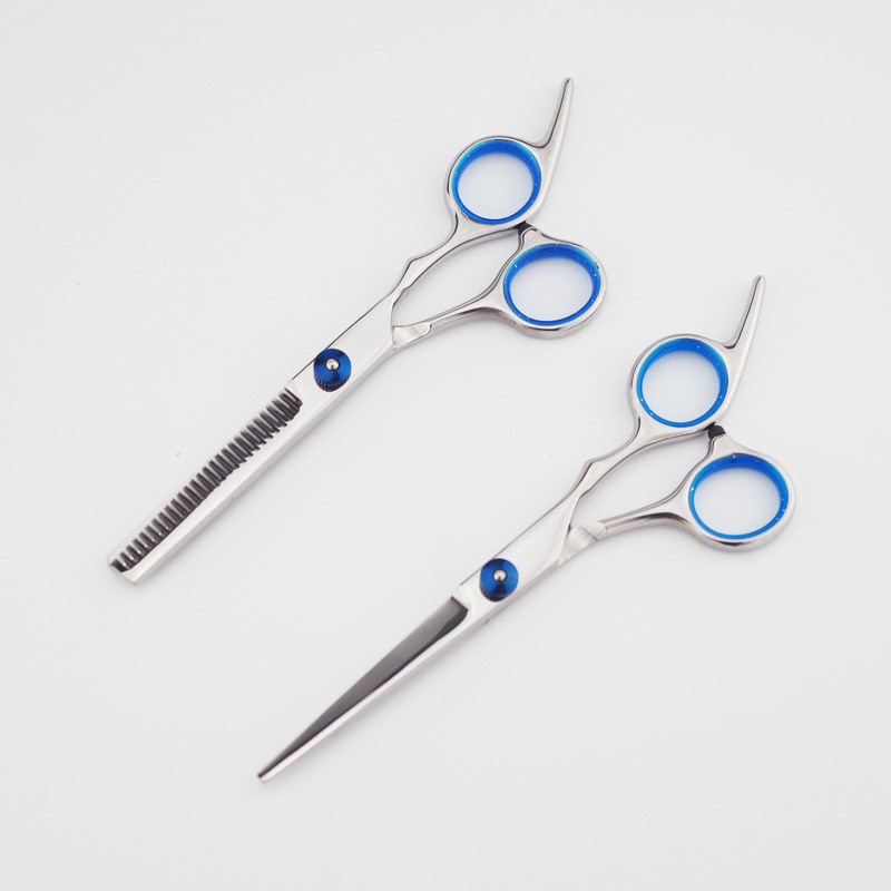 2PCS/Set Hair Scissors Salon Hairdressing Professional Barber Scissors Hair Scissors