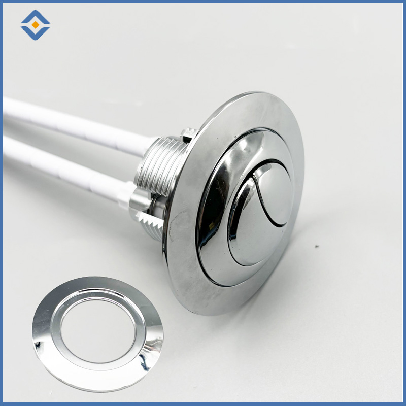 Ncc Chrome Toilet Fitting Plumbing Accessories 48mm 58mm Dual Toilet Flush Button