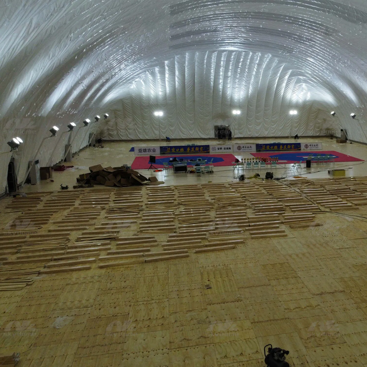 Air Inflatable Dome Constant Temperature for Hockey Stadium