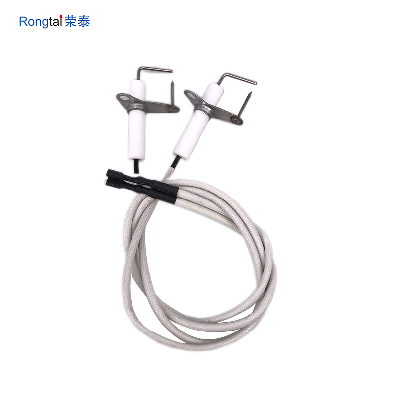 Gas Ceramic Ignition Electrode Ceramic Gas Stove Spark Plug Boiler Flame Sensor Ceramic Ignition Electrode