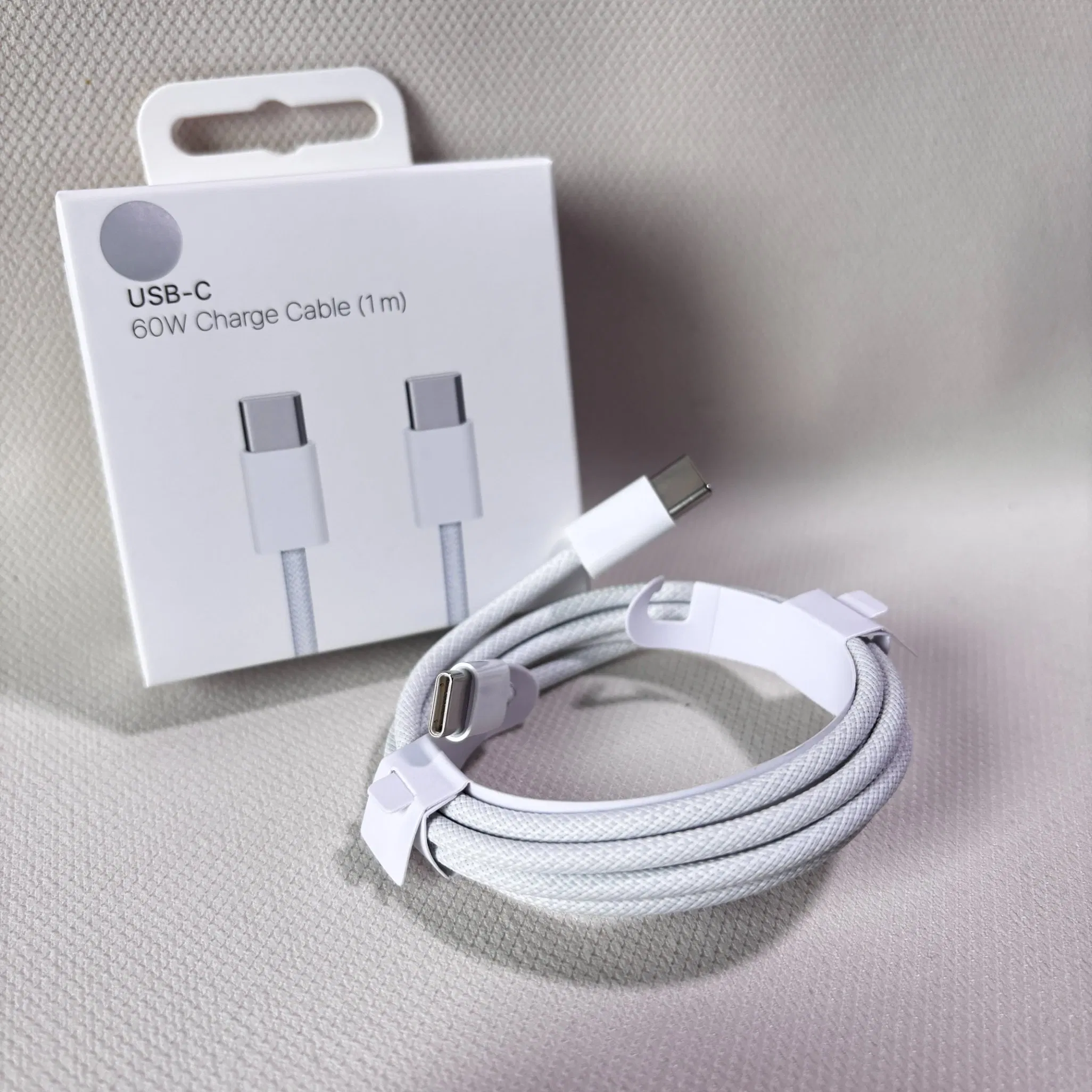 Кабель USB-C — Lightning 60W, 1 метр, быстрая зарядка