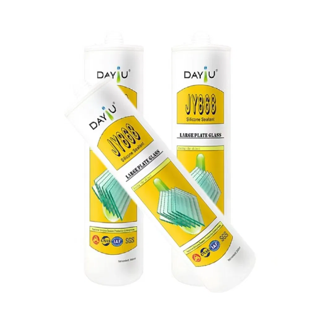 Jy868 Big Glass Silicone Sealant Various Interior Decoration Adhesive