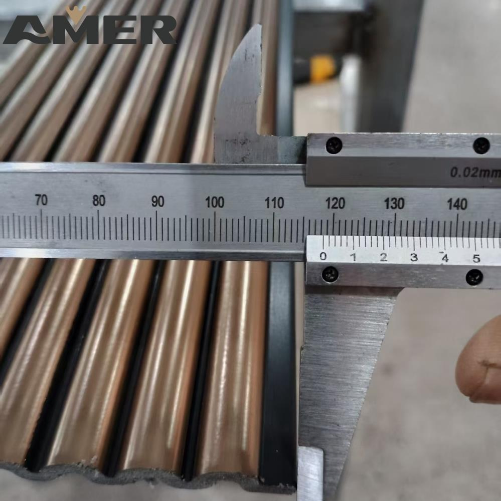 Factory Wholesale Price Waterproof Building Material Polystyrene Fluted Wall Panel Interior Decoration PS Wall Panel