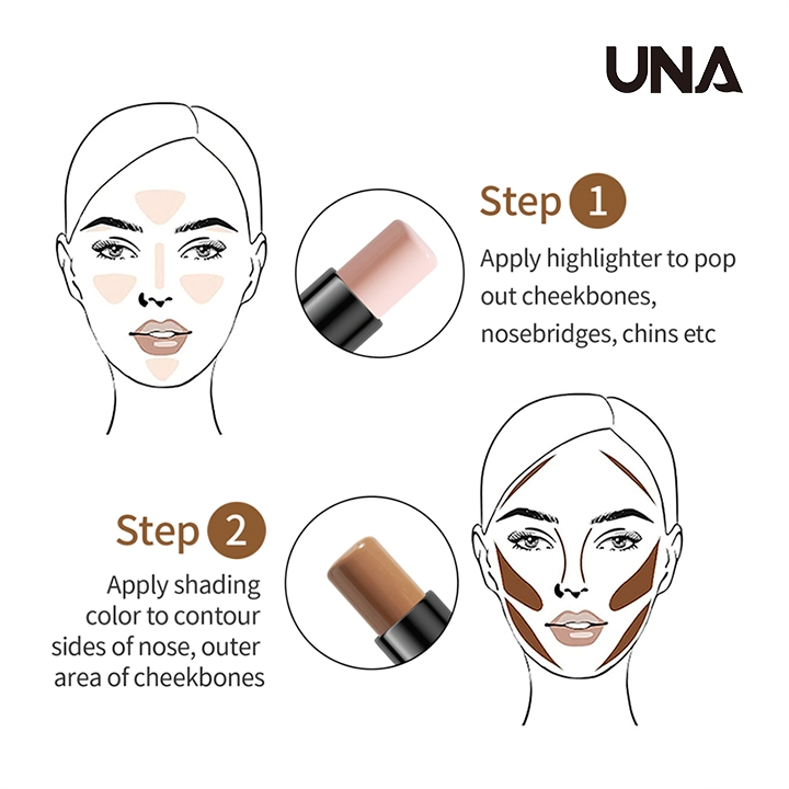 Customized Private Label Cosmetic Pen Makeup Professional Waterproof Wood Makeup Concealer Pencil