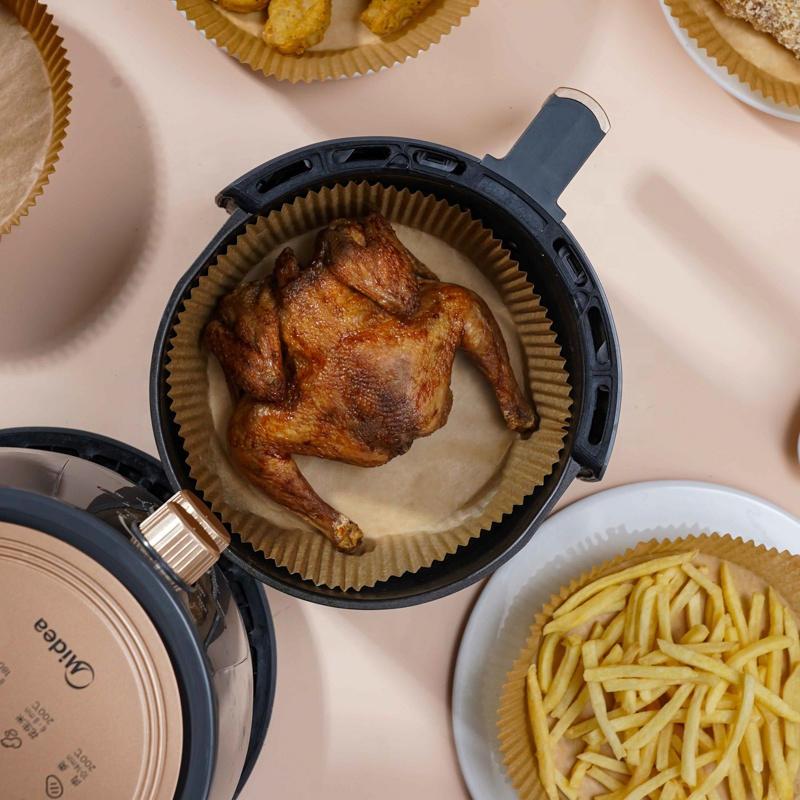 Wholesale Food Grade Disposable Air Fryer Liner, Baking Paper for Air Fryers