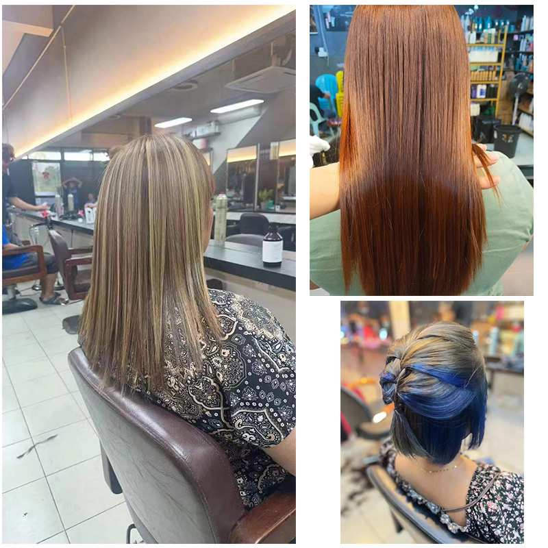 OEM Low Ammonia No Irritation Fragrant Professional Salon Use Wholesale Aluminum Tube Packed Permanent Hair Color Cream
