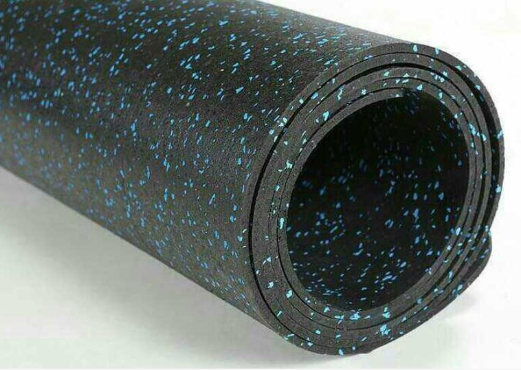 EPDM/SBR Waterproof Fitness Gym Rubber Floor Mat Anti-Slip Sports Flooring Rolls