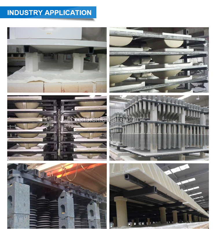 Custom Size High Temperature Refractory Silicon Carbide Tube Sic Pipe for Roller Kilns