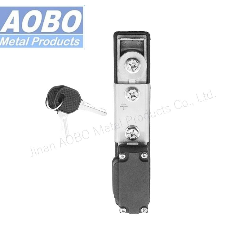 Aobo AISI 316 Plane Panel Lock Low-Voltage Enclosure Cabinet Door Panel Lock with Dust Cover