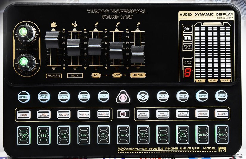 Live Sound Card Full Set Singing Microphone Cantilever Bracket/Tripod/Fill Light