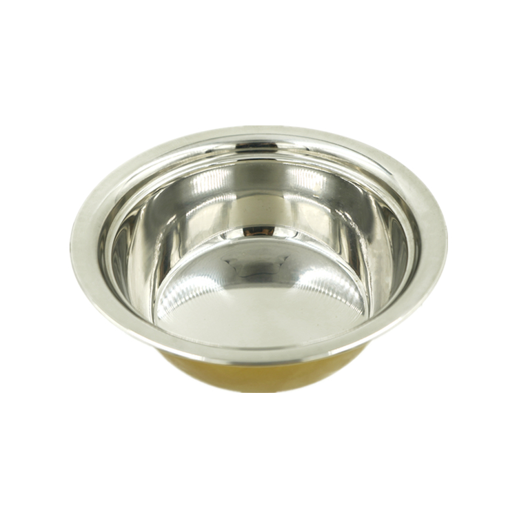 Big Mixing Bowls Large Fruit Stainless Steel Dishes Slicer Color Salad Bowl