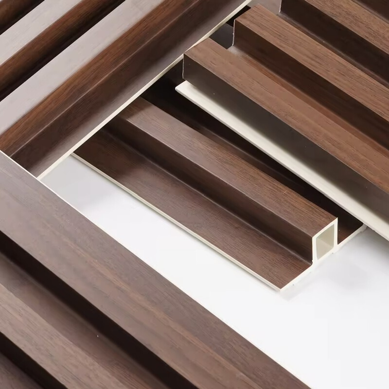 Easy Install WPC Wall Panel Anti-Scratch Wood Plastic Wall Panel for Bedroom