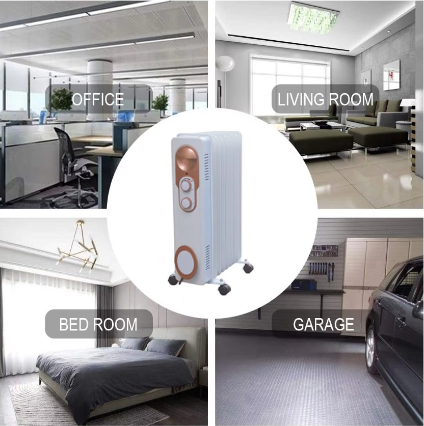Hot Selling Electric Portable Overheat Protection Oil Filled Radiator Heater