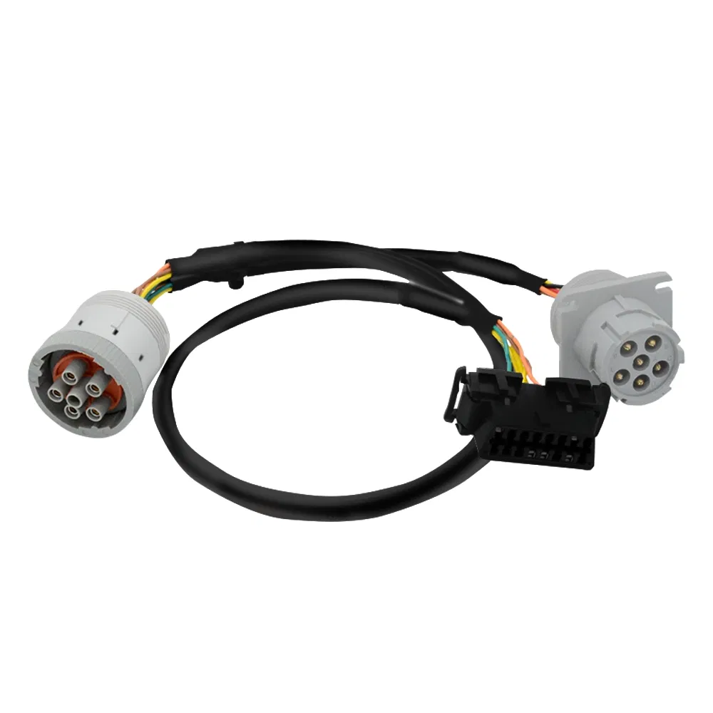 Кабель J1708 6p Plug в OBD2 Female для диагностики