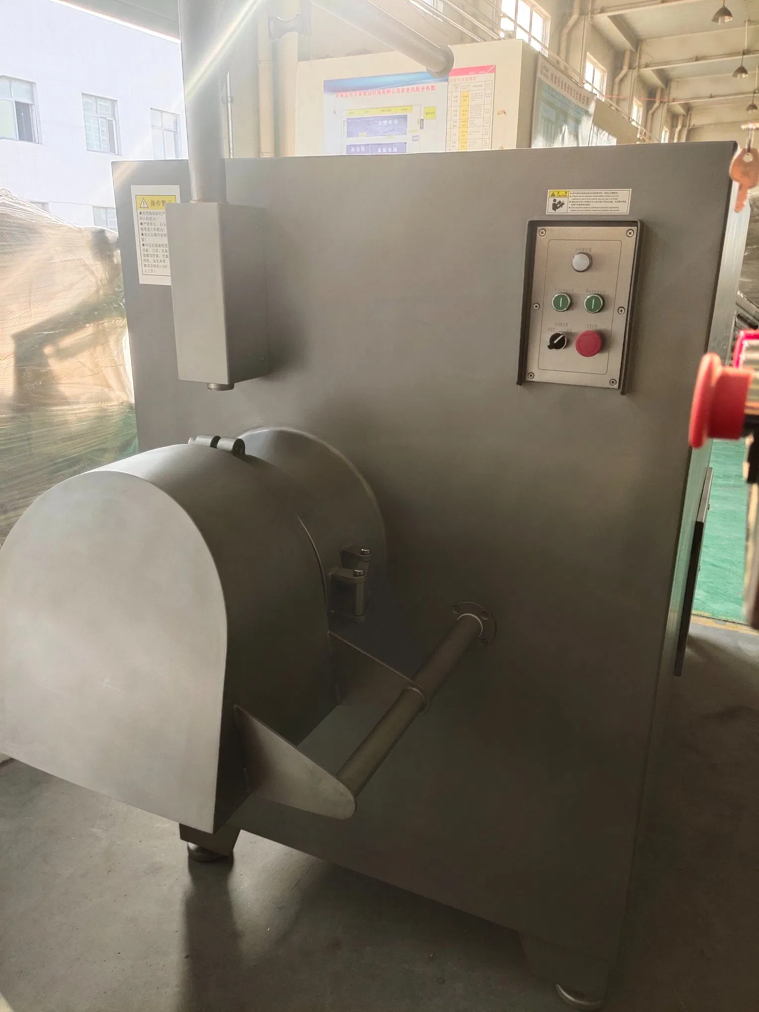 Frozen Meat Grinder Cutter Pork Beef Mincer Make Sausage Machinery