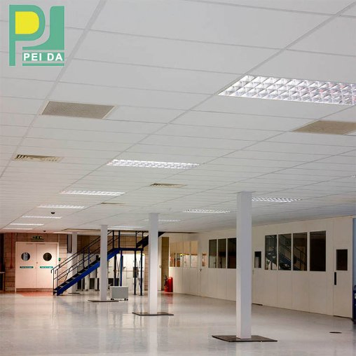 Acoustic 60X60 Clean Room Mineral Fiber False Ceiling Board