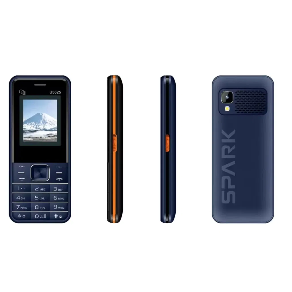 Кнопочный телефон с 3 SIM, большой батареей, 2.8 дюйма