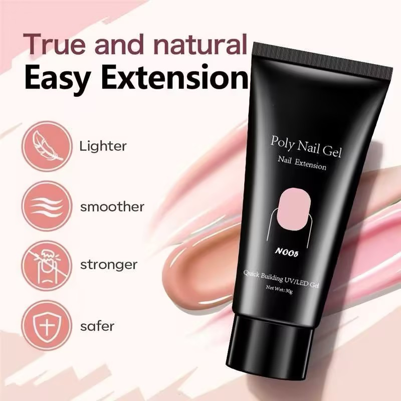 30ml Extension Gel Finger Quick Building Extensions Acrylic Poly UV Gel Polish