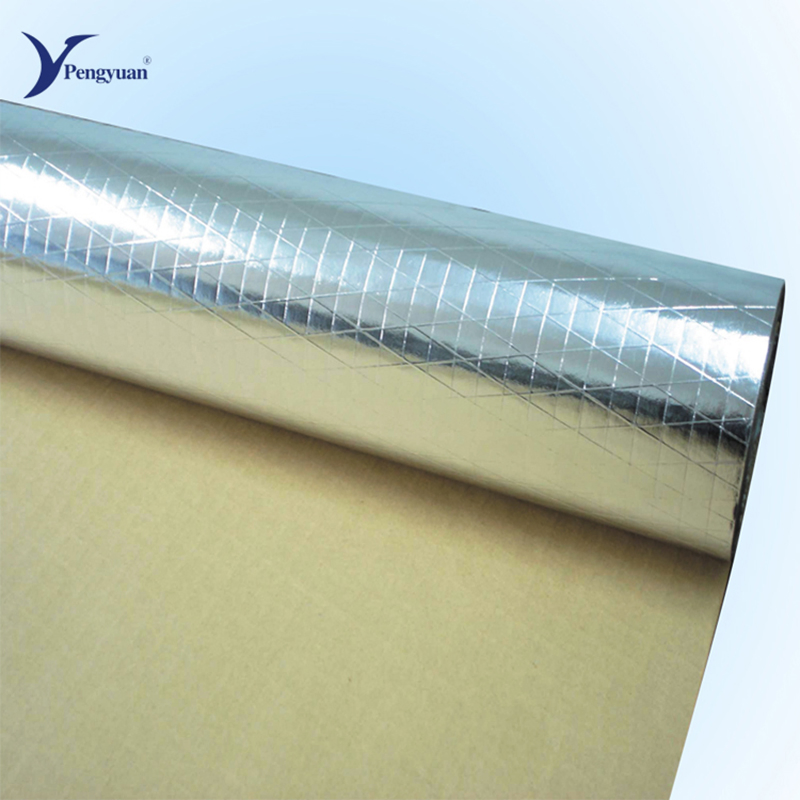 Reinforced Flame Retardant Aluminium Foil Scrim Kraft Fsk Facing Paper