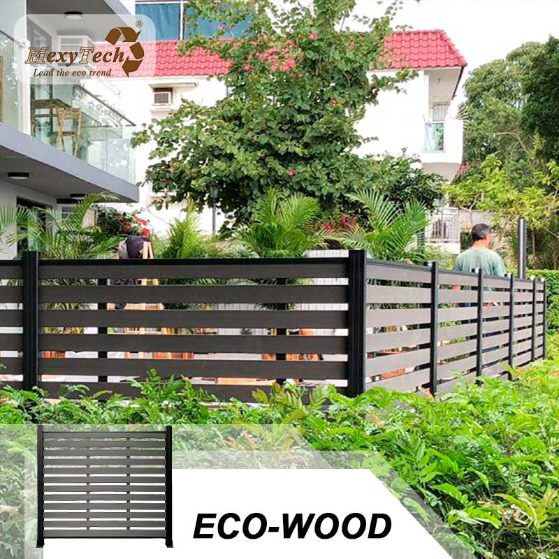 Wood Plastic Composite Wood Outdoor Fence Handrail and Railings
