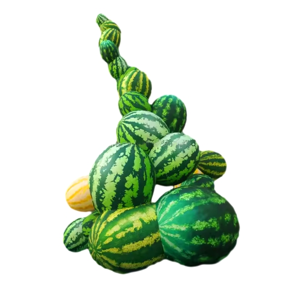 Fruit Party Decoration Inflatable Fruits Inflatable Strawberry Watermelon Peach Lemon Pineapple