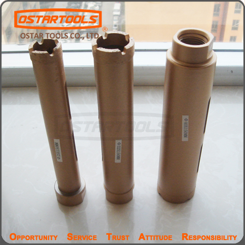 Diamond Core Drill Bit Set Wet Use and Dry Use Hole Saw