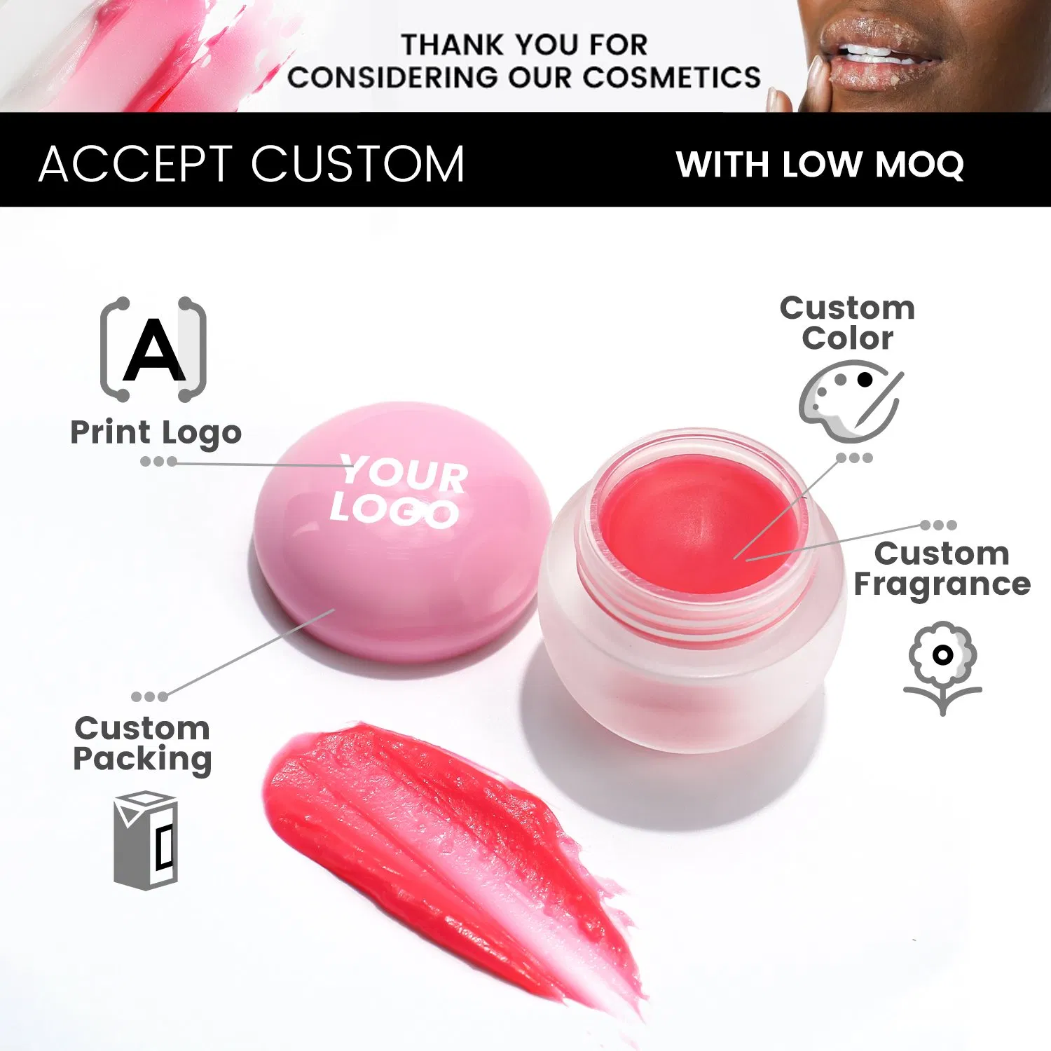 Luxurious Natural Plant Extract Lip Mask for Ultimate Hydration