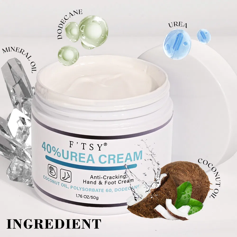OEM Hot Selling Vegan Anti-Cracking Urea Cream Shea Butter Nourishing Hand Foot Cream