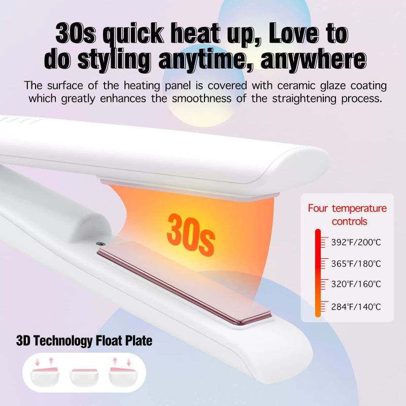 Wireless Curling Irons2026 Hot New Product Hair Straightening Clip Charging Money