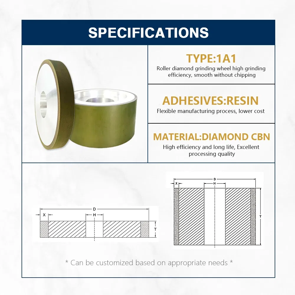 Алмазный шлифовальный круг 1A1 для карбида вольфрама