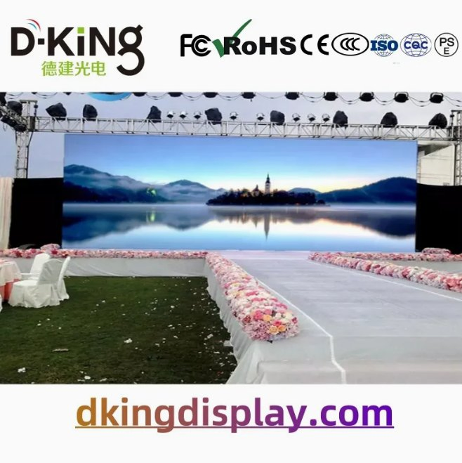 P3.91 Outdoor Super Light Thin Stage Backdrop Video Wall LED Display