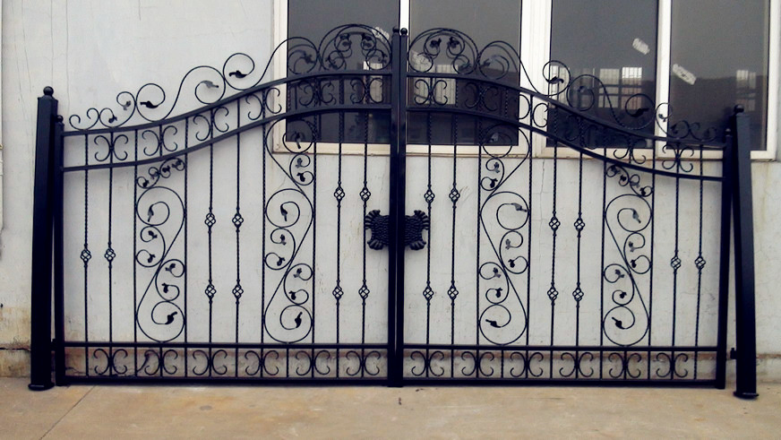 OEM Factory Forged Iron Gate Wrought Iron Gate Products on Sale