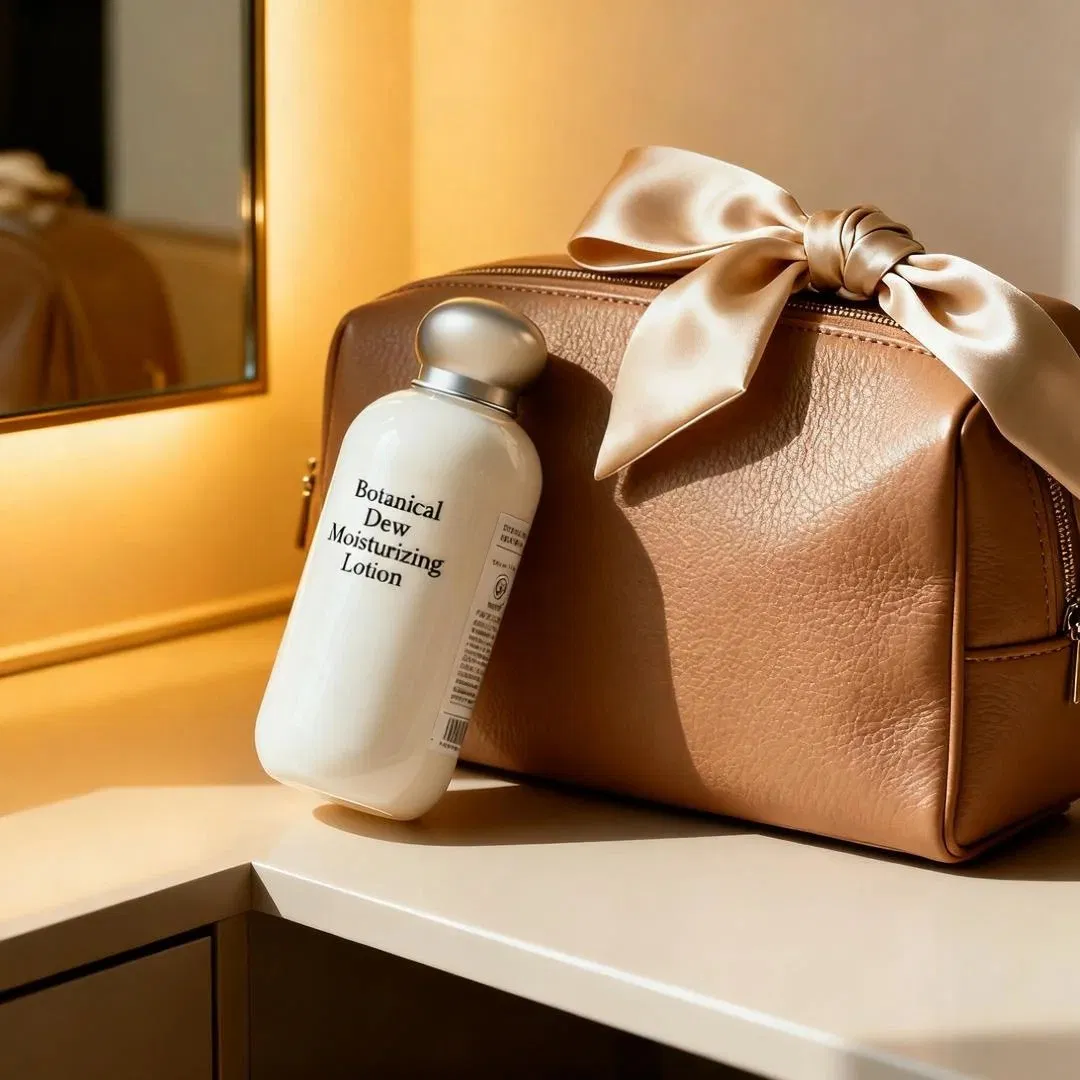 Brightening and Nourishing Paeonia Albiflora Root Extract and Tocopherol Nutrient-Infused Face Lotion for Healthy Skin Glow
