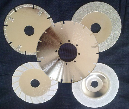 Electroplated Diamond Saw Blades for Glass Tile Marble Stone Cutting