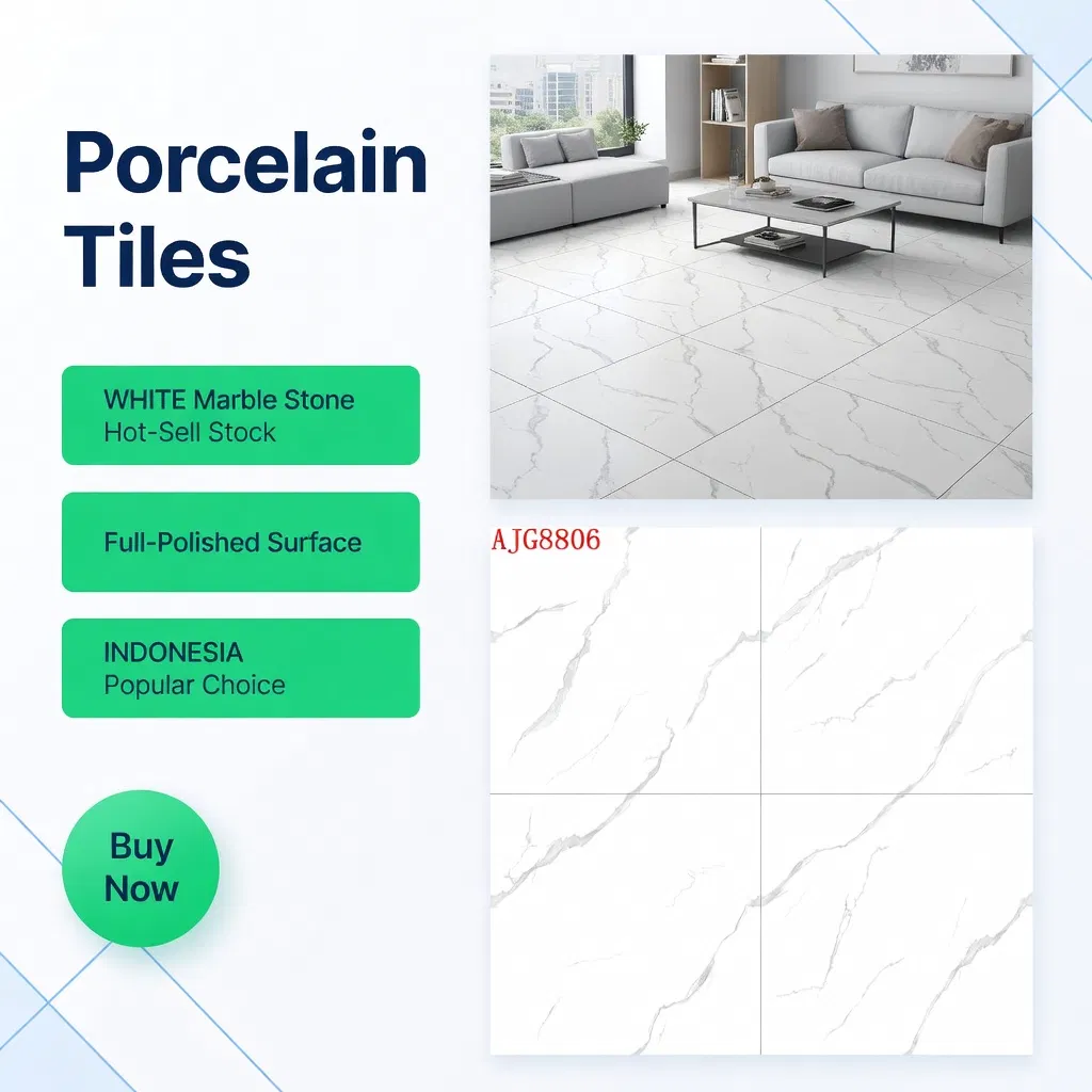 Плитка напольная 60x60 см глянцевая Carrara White