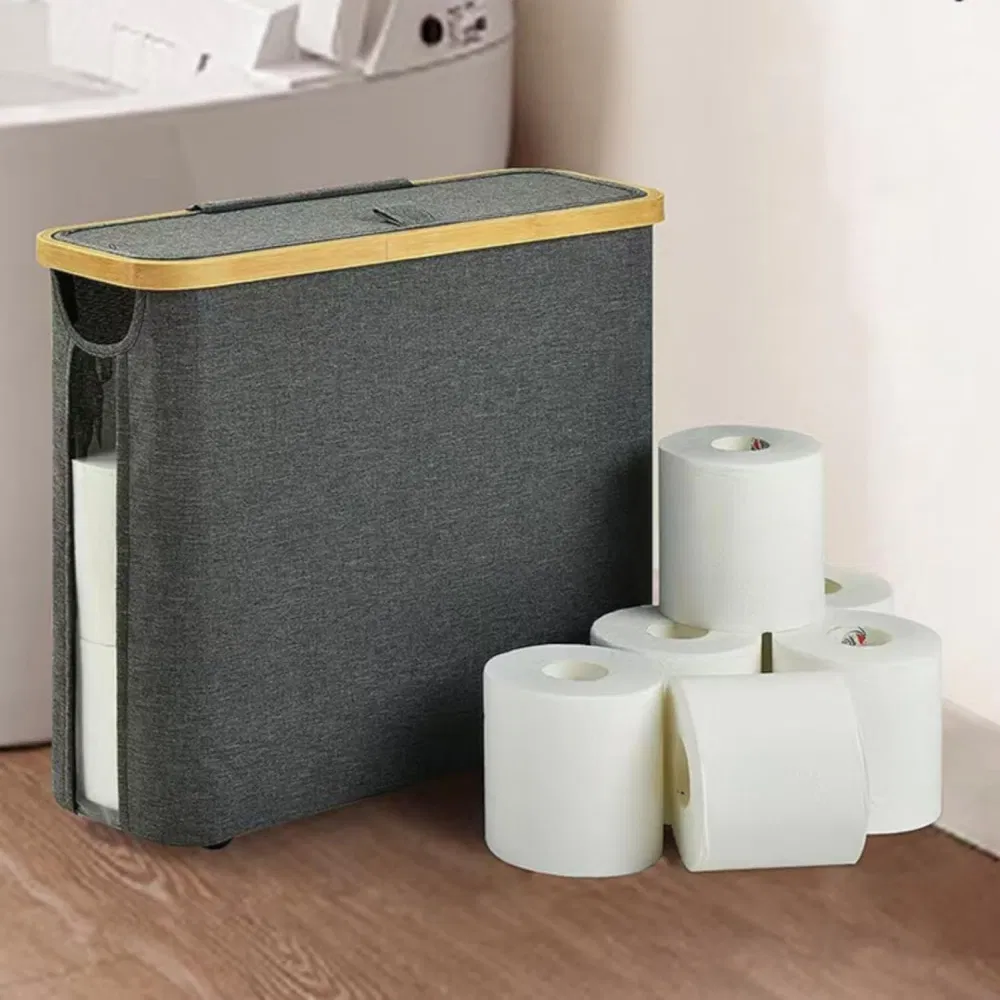 Bathroom Toilet Paper Storage Basket, Toilet Paper Storage Box, Bathroom Tissue Paper Storage Basket