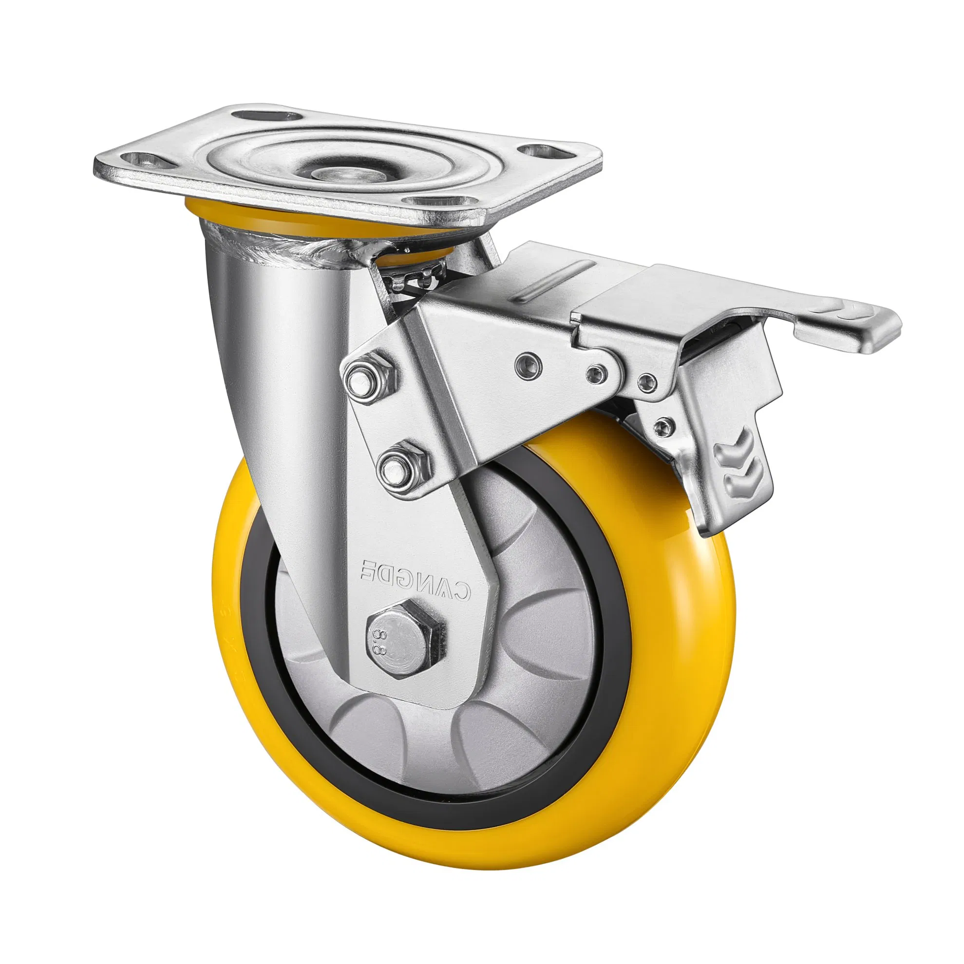 Heavy Duty 4-Inch Swivel Caster Wheels for Industrial Cabinets