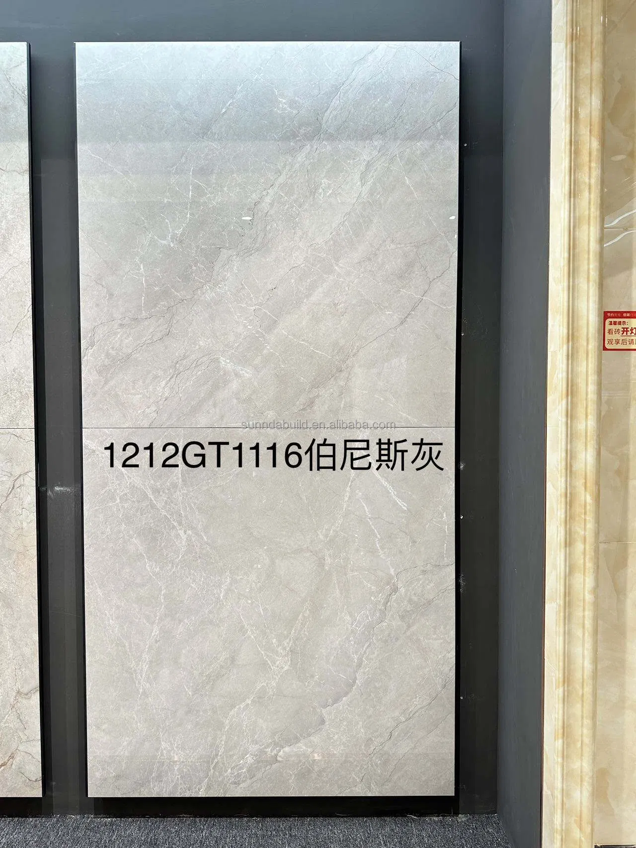 High Glossy Interior Room 1000X1000mm Floor Ceramic Tiles Marble Design Rectified White Carrara Marble Designs Glazed Polished Porcelain Tile
