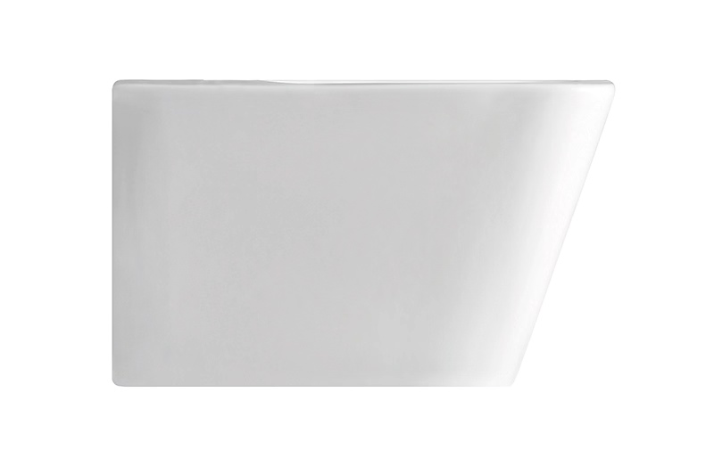 Wc Sanitary Ware Small-Sized Bathroom Ceramic Square Wall Hung Bidet