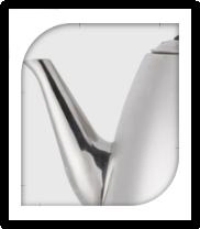 Long Spout Stainless Steel Electric Coffee Kettle Tea Pot Warmer