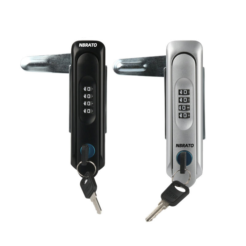 Ms-819 Electric Cabinet 4 Digital Combination Panellock Latch Compression Swing Handle Lock