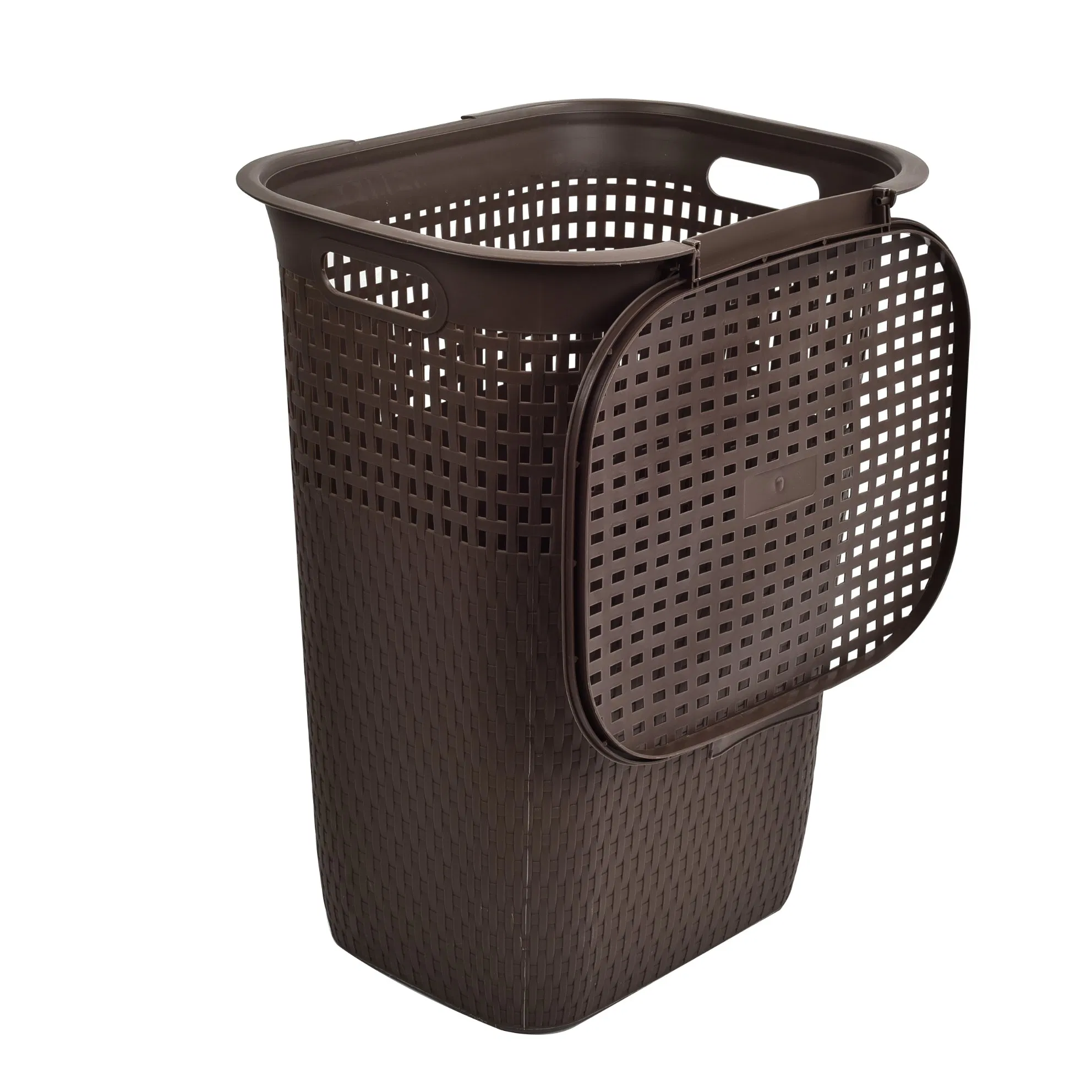 Cheaper Cost and Favorable Laundry Basket with Lid Brown