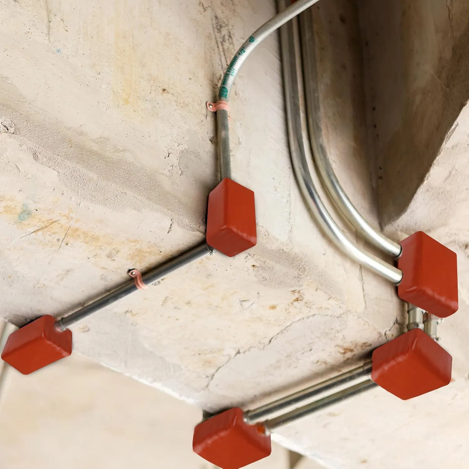 Moldable Fireproof Putty Stick Firestop Pad for Fire-Rated Electrical Socket Sealing 3m MP+