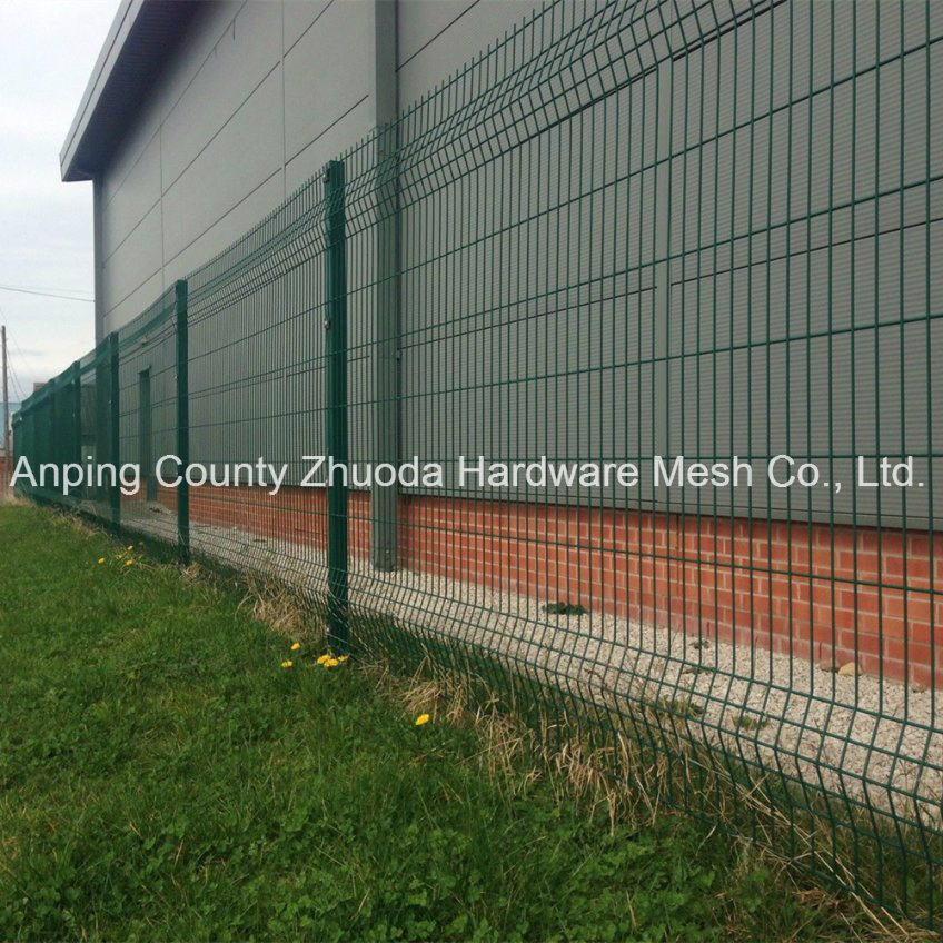 Amazon Ebay Mesh 50X200mm PVC Powder Coated Galvanized Security Fence Welded Wire Mesh Fence
